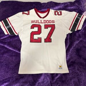 Vintage 80s/90s MacGregor Large Bulldogs #27 Jersey Made USA